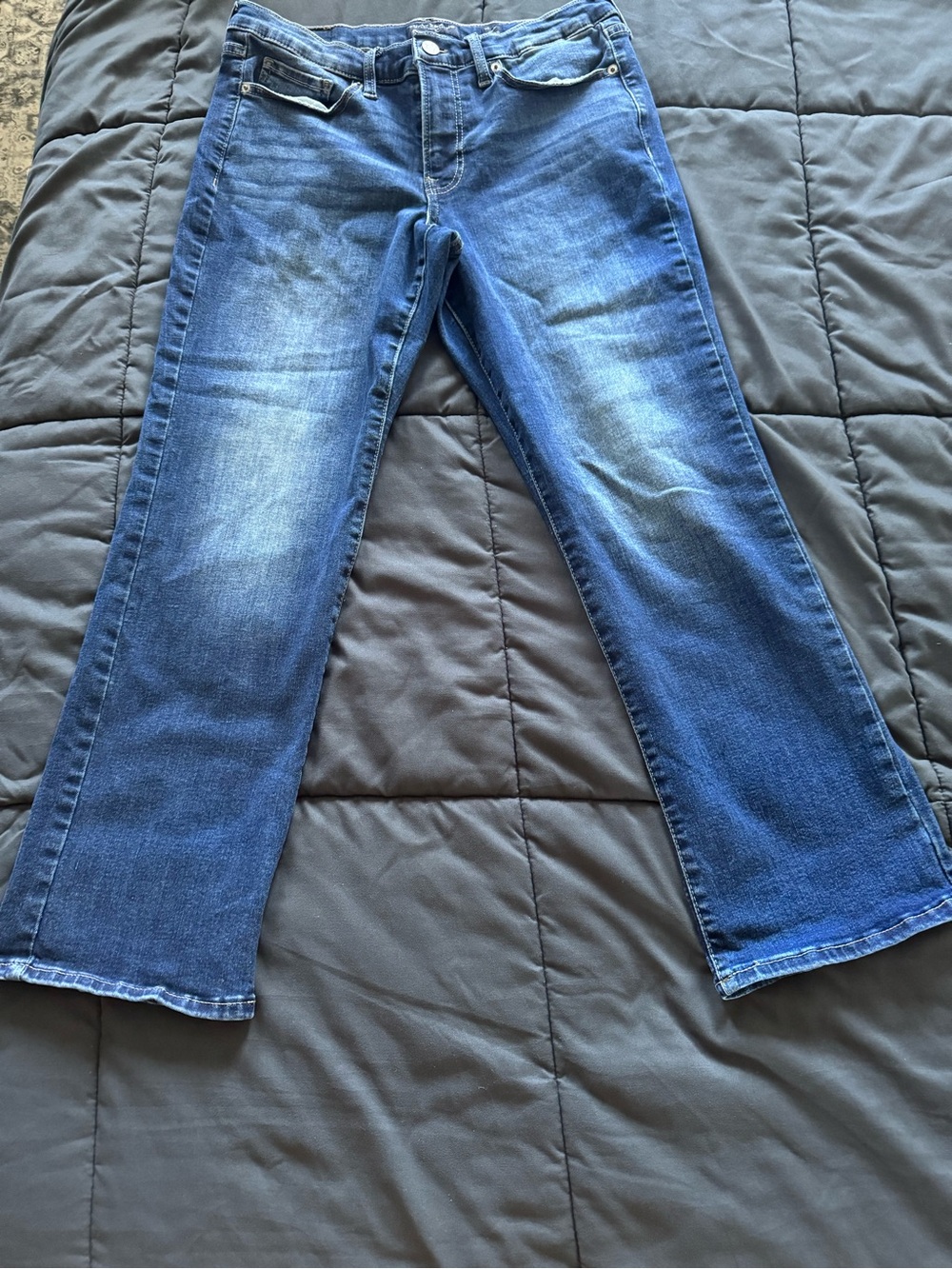 Lucky Brand Sweet Crop Jeans in Navy